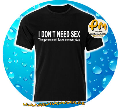 i don't need sex...